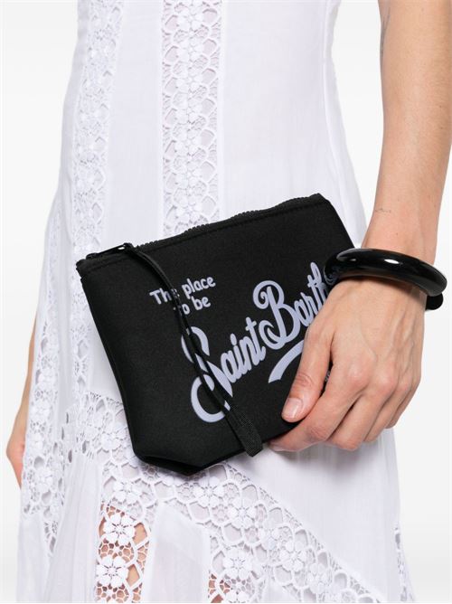 Borsa bambina MC2 Saint Barth Aline nera con logo MC2 SAINT BARTH | ALINE08503L